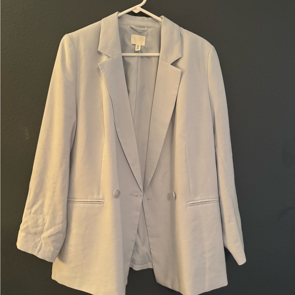 Women's Classic light blue  Blazer
New w/out tags